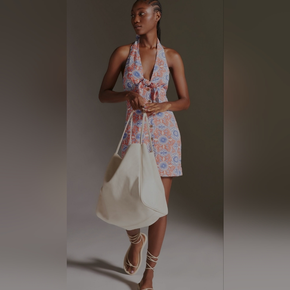 ANTHROPOLOGIE MAEVE Halter Mini Dress - Picture 5 of 10